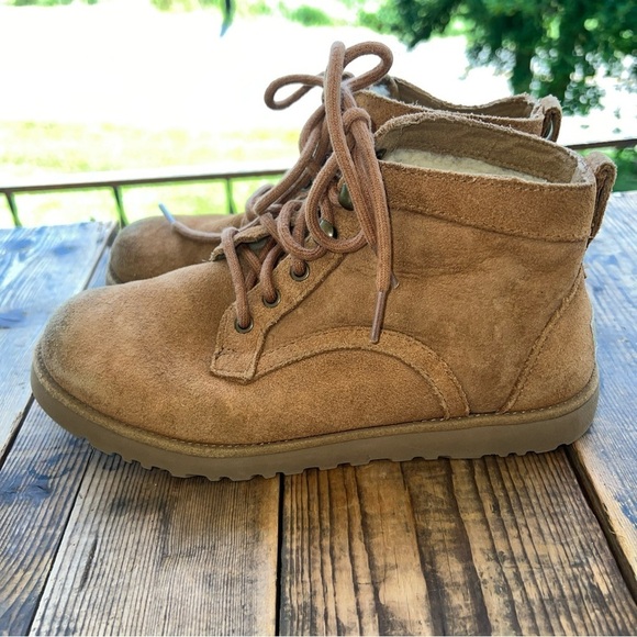 UGG Bethany Shearling Boot Tan 1012532 Womens Sz 6 - Picture 5 of 10